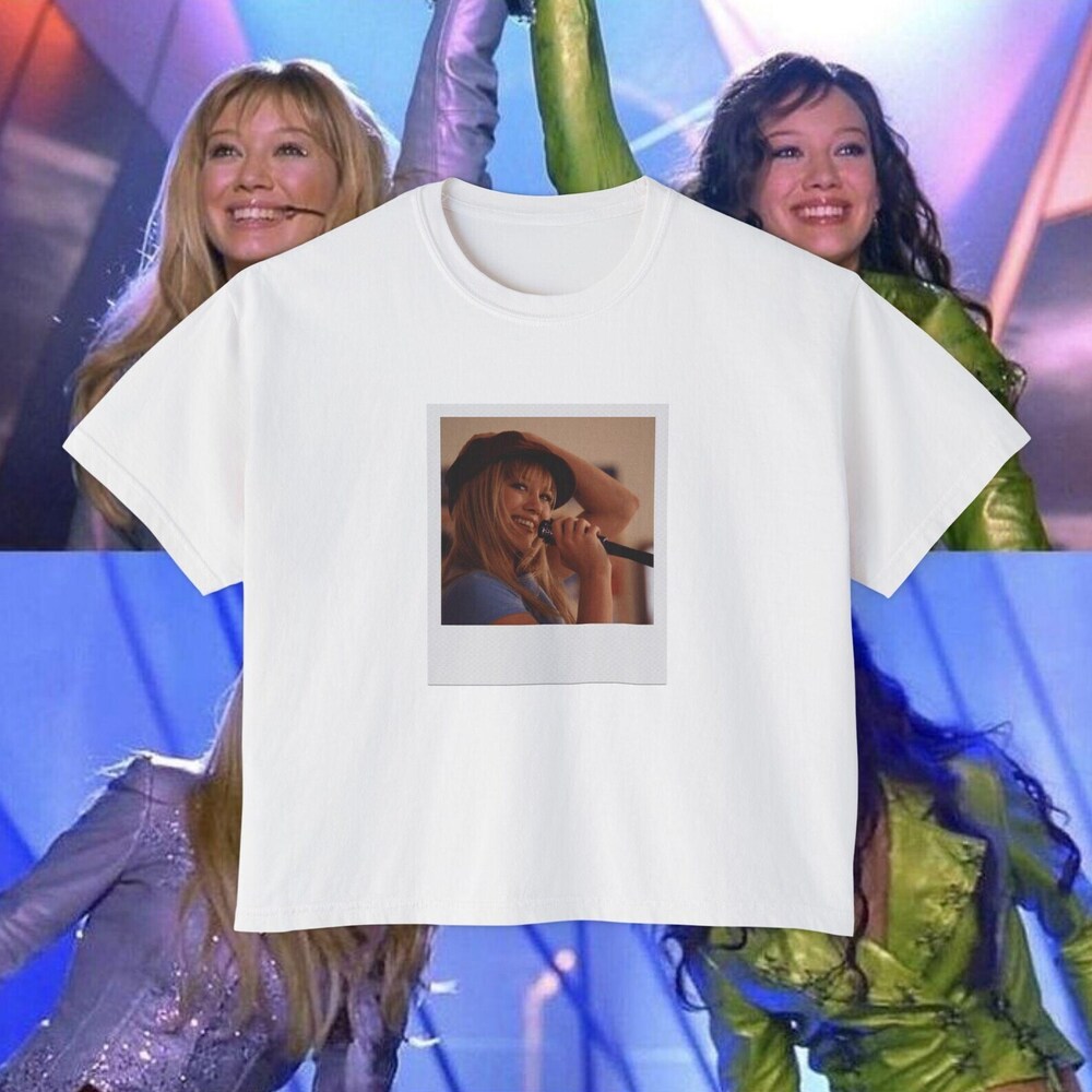 Hilary Duff Polaroid Photo Unisex Tee